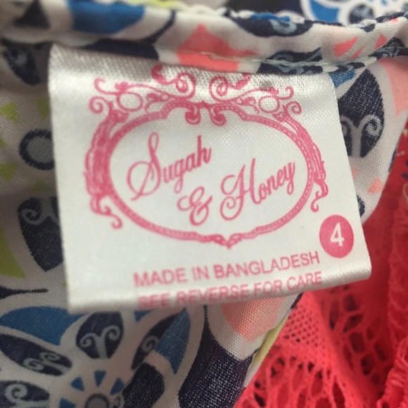 Sugah & Honey Girls 4T Dress With Cardigan - Picture 13 of 16